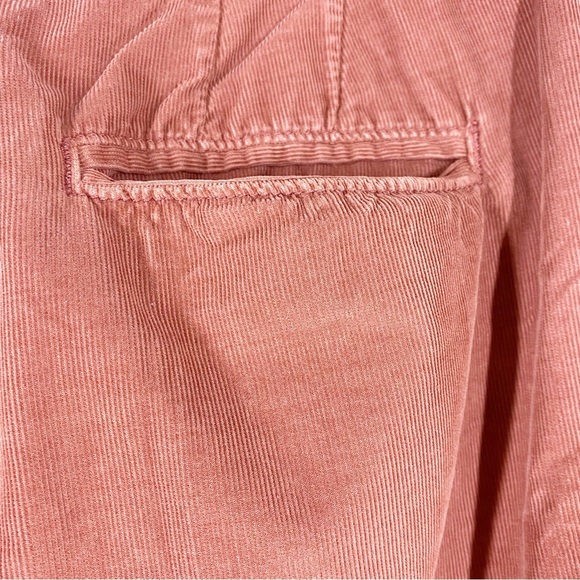 American Eagle Outfitters AEO High Waist Paper Bag Waist Soft Corduroy Pants 4 - Picture 9 of 11